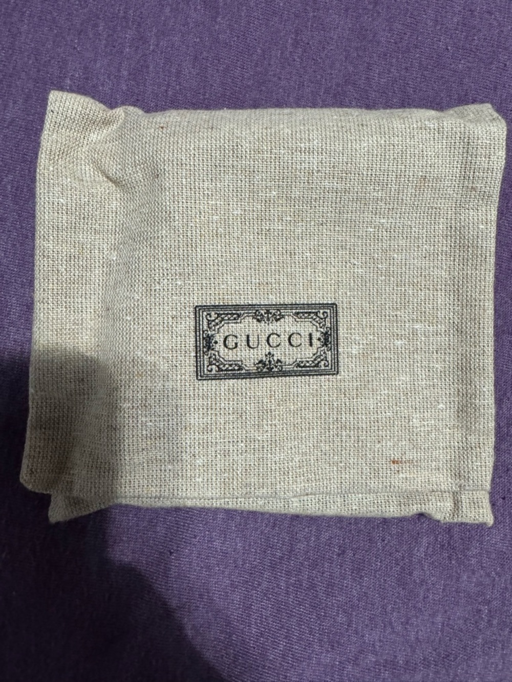 Gucci Beige GG Supreme Card Wallet with Blue Leather and Red Web Stripe - Picture 4 of 9